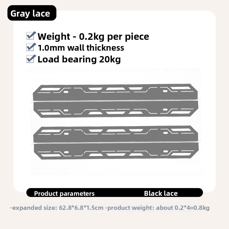 Tablero de expansión gris
