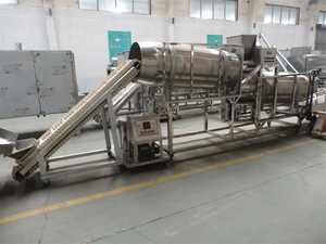 Linea di prodotti croccanti per la lavorazione degli alimenti su piccola scala per patatine croccanti macchina per fare spuntini croccanti