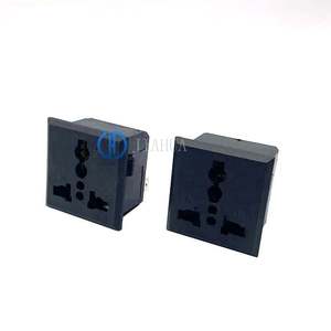 Multi <strong>functional</strong> <strong>socket</strong> AC-012 power <strong>socket</strong> card embedded three hole power <strong>socket</strong> with safety valve - Product Image 1