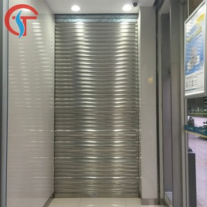 Điện Từ Xa Cuộn Lên Loại Cửa Nhà Để Xe Bằng Thép Không Gỉ - Product Image 4