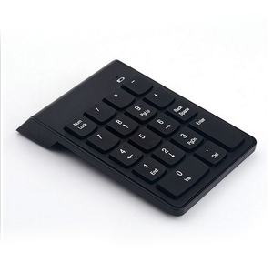 Teclado ergonómico Mini teclado numérico Teclado de contabilidad inalámbrico USB de 18 teclas para PC portátil