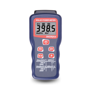 SM206Plus 0.1 ~ 3999.9W/M2มิเตอร์พลังงานแสงอาทิตย์, เครื่องวัดรังสีพลังงานแสงอาทิตย์ดิจิตอลสำหรับการทดสอบพลังงานแสงอาทิตย์, เครื่องวัดการส่งพลังงานแสงอาทิตย์