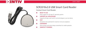 SCR3310v2.0 USB akıllı kart okuyucu/CAC ortak erişim kartı kart okuyucu yazar kimlik kartı/IC banka çipli kart okuyucu kart okuyucu - Product Image 3