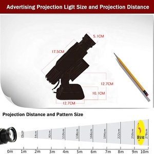 30W <strong>LED</strong> <strong>LOGO</strong> Gobo Projector for Outdoor Use - Product Image 2