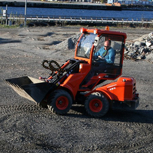 Rated <strong>Loading</strong> 850kg Mini Wheel Loader DY840 <strong>Container</strong> <strong>Unloading</strong> <strong>Machine</strong> Telescopic Wheel Loader - Product Image 4