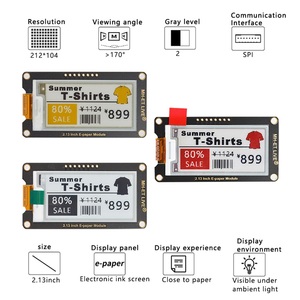 2.13&quot; 2.13 2.9&quot; 2.9 Inch Epaper Module E-paper E-Ink EInk <strong>Display</strong> Screen <strong>SPI</strong> Support STM32 <strong>Raspberry</strong> <strong>PI</strong> ESP32 - Product Image 4