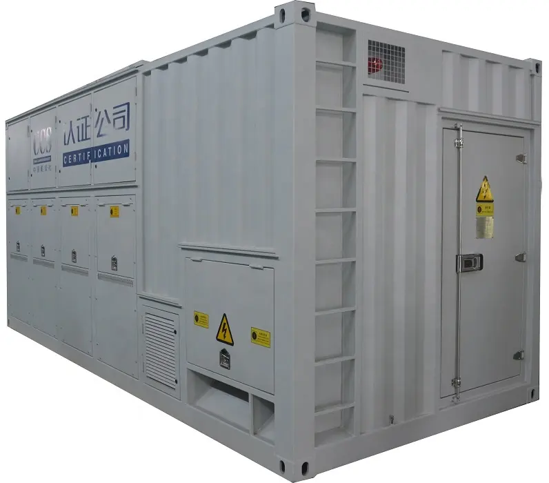 Generador diésel de 1000kw CC de CA, equipo de pruebas con Banco de carga ficticia, centro de datos