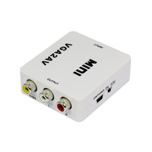 VGA2AV Mini HD RCA CVBS <strong>VGA</strong> to AV Adapter HD Video Converter with Good Price <strong>VGA</strong> to AV - Product Image 3