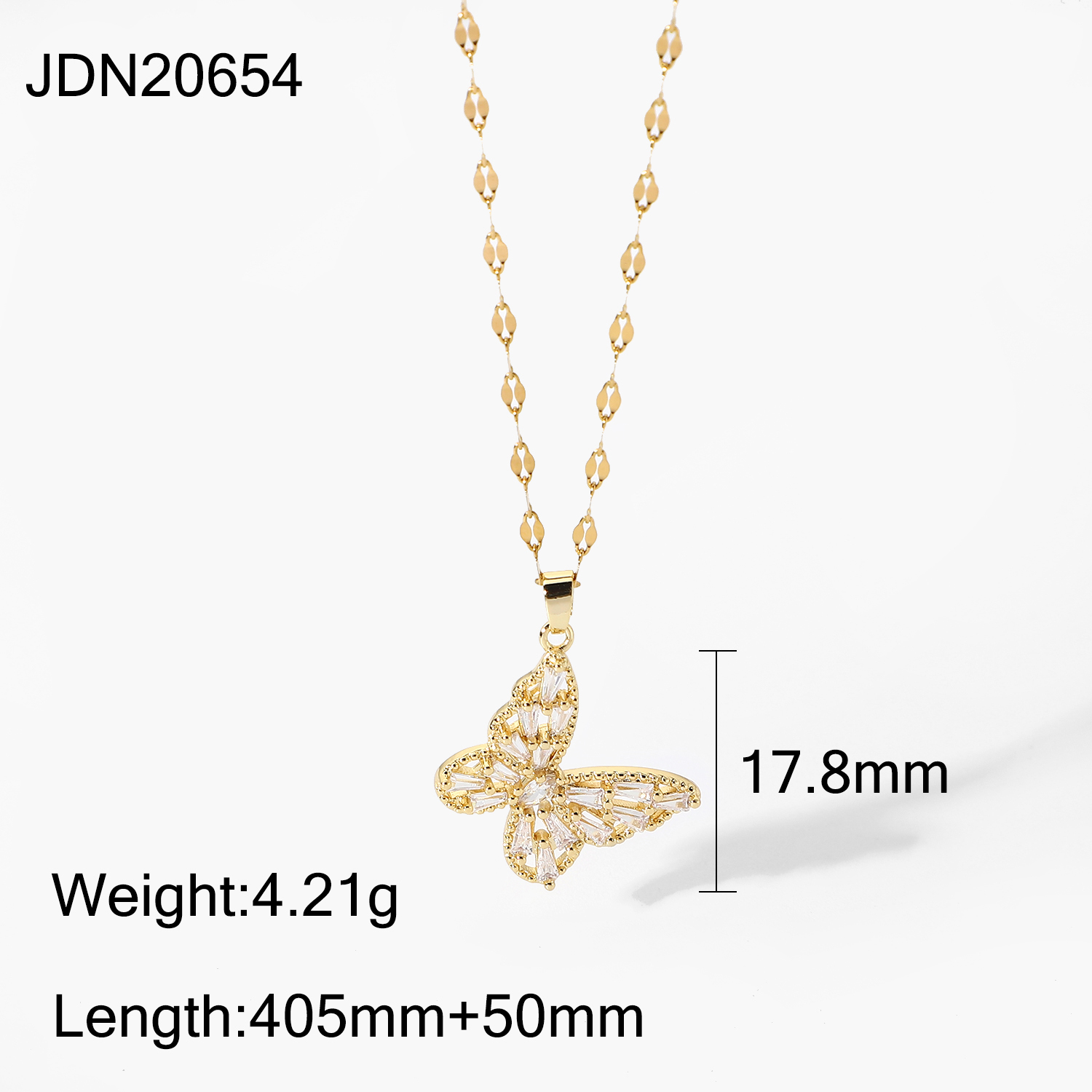 18k Gold JDN20654