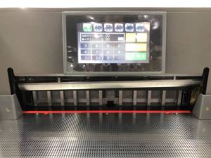 FRONT E460T Factory Price Electric Table Top Guillotine Paper <strong>Cutter</strong> Paper Automatic <strong>Cutter</strong> Cutting Machine - Product Image 5