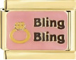 0007-rosa brillante con borde dorado