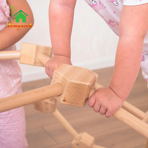 Örümcek <span class=keywords><strong>Web</strong></span> piklers üçgen çocuklar kapalı oyun alanı ahşap tırmanma doom Montessori kapalı tırmanma çerçeve - Product Image 4