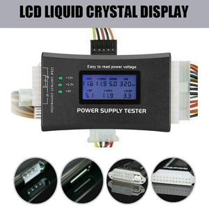 20/24 Tester di alimentazione per PC per Computer a 4/6/8 Pin con visualizzazione LCD e cicalino per ATX/ITX/BTX/pci-e/SATA/HDD - Product Image 3