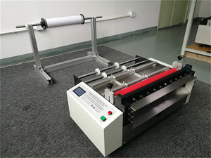 SG-YHD-<strong>400</strong> 400mm Automatic Roll to Sheet Cutting Machine Desktop PVC Film <strong>Cross</strong> Cutting Machine Paper Cutter Machine - Product Image 4