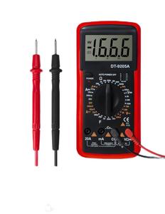 Multímetro Digital DT9205A AC/DC Transistor Tester Medidor de prueba NCV eléctrico Multímetro de rango automático analógico profesional - Product Image 4