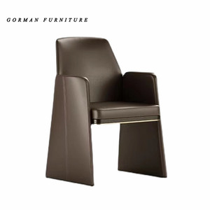 Gorman Italian Style Minimalist Designer Model Room Sales Office Dining Chair Sitting Room Sitting Chair Study Chair - Product Image 5