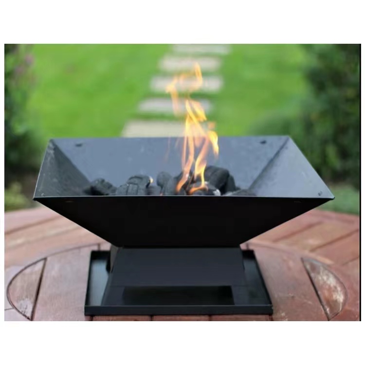 Amazon hot barbecue stove Portable fire pit wood fire Net Outdoor brazier OEM grill for outdoor camping barbecue