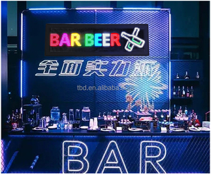 Wifi-kiểm soát tùy chỉnh Bảng menu cho trong nhà/ngoài trời quảng cáo P10 lập trình LED màn hình hiển thị cho thanh ánh sáng biểu ngữ cửa hàng - Product Image 5