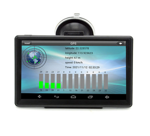 7 Inch Portable GPS Navigation with Android 6.0 System Touch Screen 1GB <strong>DDR</strong> 16GB GPS Navigator Free Newest <strong>Map</strong> for Car and Truck - Product Image 4