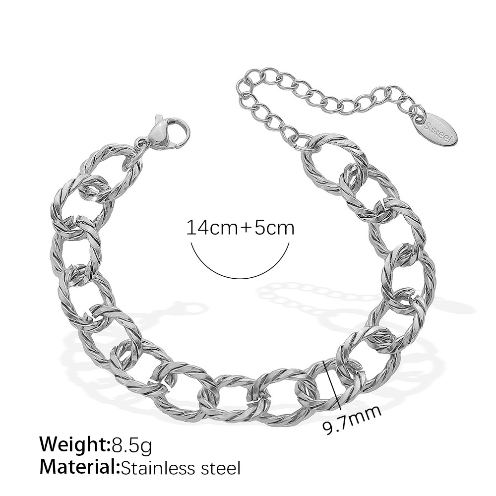 สร้อยข้อมือเงิน SL131S