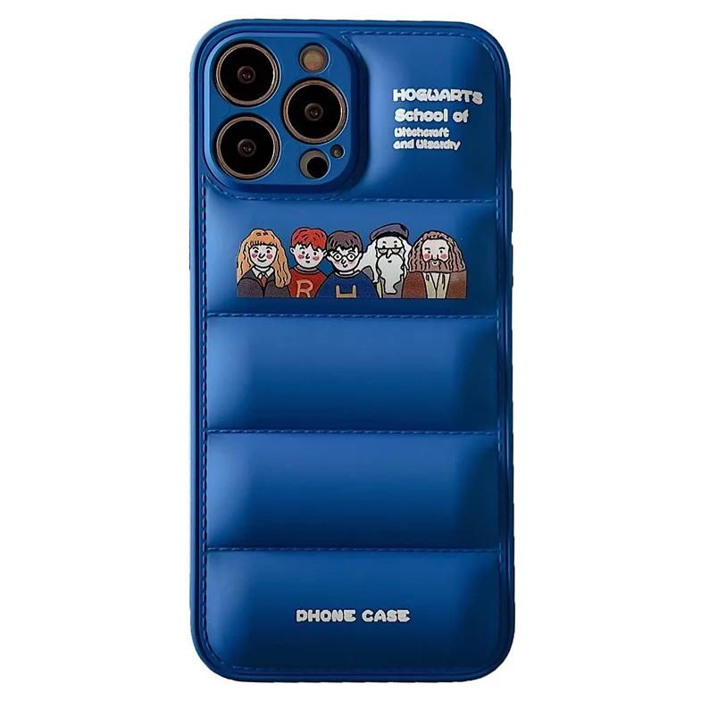 Großhandel Luxus Marmor 3D Sublimation Telefon Abdeckung Mode blau Paar INS Style Fall 3D Baumwolle Telefon Fall