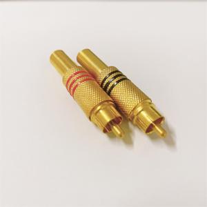 Solder Free AV Lotus Audio Heads <strong>RCA</strong> Power Amplifiers Audio Equipment TV signal Cables Pickups and Conversion Plugs - Product Image 1