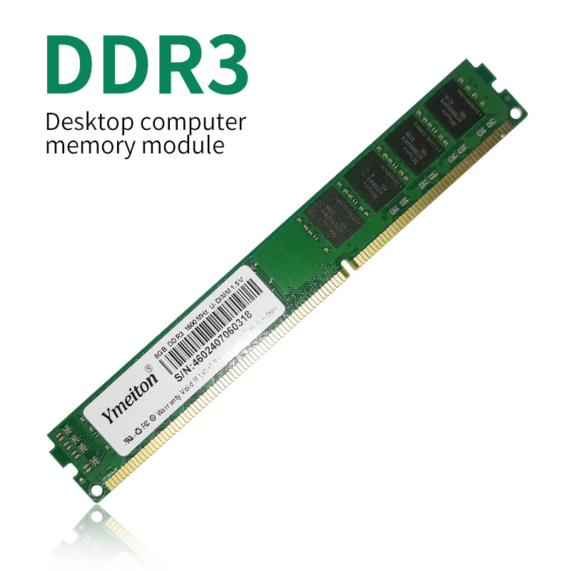 DDR3 8 Go mince vert