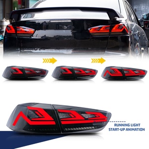Mitsubishi Lancer lamba arka stop 2008 EVO X için otomatik parça LED 2020 dinamik dönüş sinyali fren ters ayar meclisi - Product Image 4