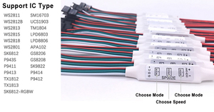 Pixel LED Controller SP002E 5-24V 3key für 3PIN WS2812B WS2811 WS2812 Pixel LED-Streifen modul Licht JST-Anschluss - Product Image 4