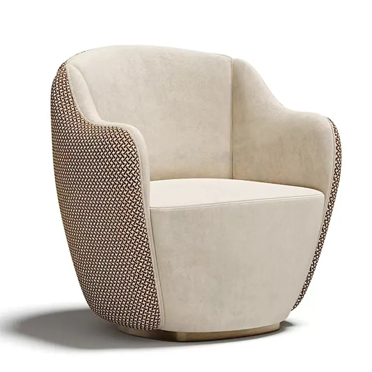 Usine personnalisé multi-style fauteuil salon chambre café canapé simple pratique mobilier décoratif chaise de loisirs Durable