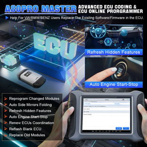 For Xtool A80Pro Master <strong>OBD2</strong> Car Diagnostic Scanner J2534 <strong>Programming</strong> ECU Coding Bidirectional Test Automotive Diagnostic 2
