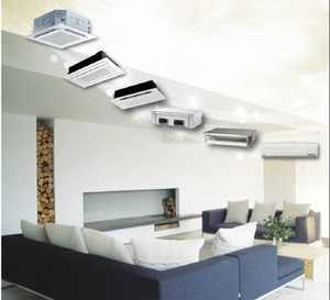 Vrf AC sistemi 2.5 5 10 Ton bölünmüş Ac ticari 1 Ton invertör 12000 Btu merkezi Ac ünitesi klimalar - Product Image 5