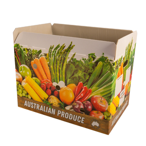 Sebze kutuları 62L özelleştirilmiş meyve/sebze ambalaj oluklu plastik kutu oluklu saklama PP ambalaj kutuları - Product Image 6