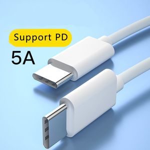 Sıcak satış özel kalite ucuz fiyat tipi C tipi C 3A 5A süper hızlı şarj kablosu Apple Huawei Android cep telefonu için - Product Image 3