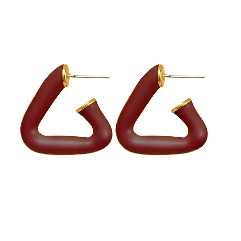 최고 판매 미국 인기 도매 저렴한 숙녀 귀걸이 여성용 황금 귀걸이 디자인