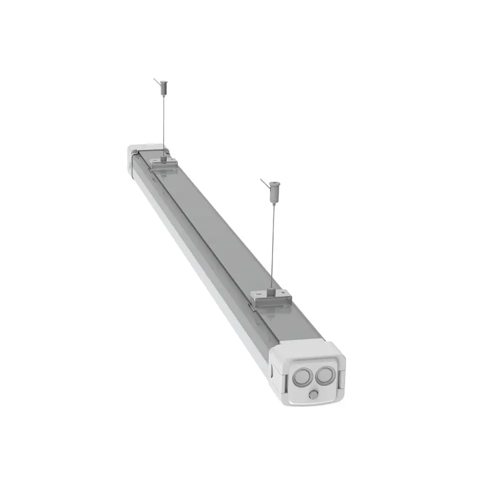 현대 선형 펀던트 Led Ultrathin Led 고정편 빛 Led 세 배 증거 빛 간단한 램프