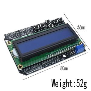 1 pezzo schermo LCD schermo LCD1602 LCD 1602 modulo Display per ATMEGA328 ATMEGA2560 raspberry pi schermo blu - Product Image 5