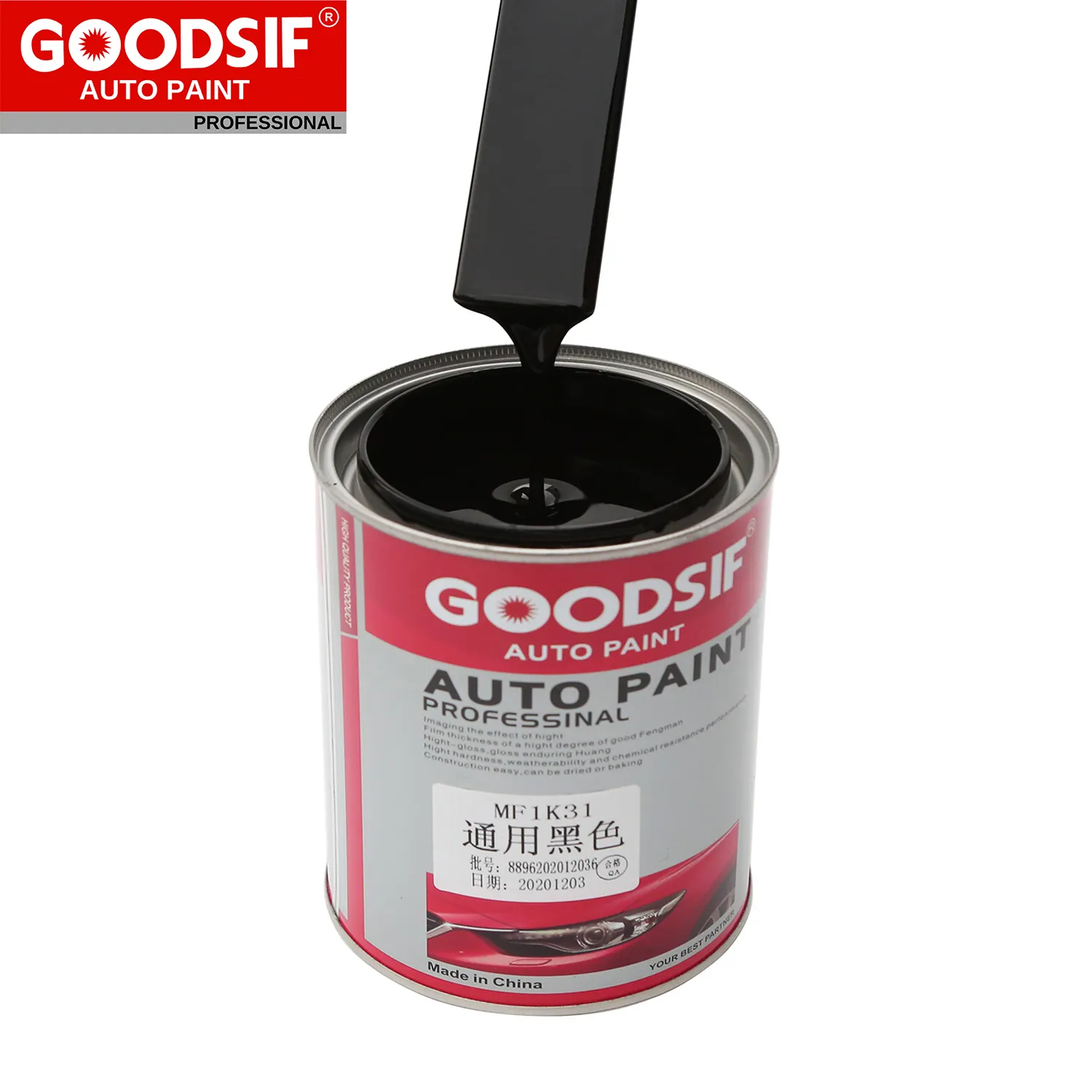 Karosserie reparatur Autolack Acryl mischung Toner 1K 2K Lack Automotive Basecoat Auto Refinish Paint