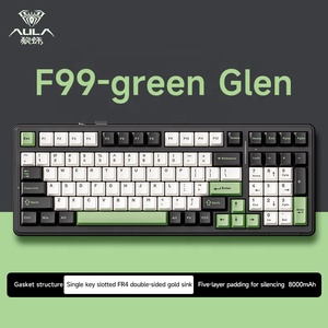 <strong>Customized</strong> Mechanical <strong>Keyboard</strong> Full <strong>Key</strong> Hot Plug Three Mode Game <strong>Keyboard</strong> Gateway Structure AULA Tarantula F99 - Product Image 2