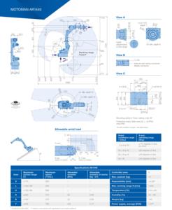 Yaskawa AR-Series сварочный робот модели AR1440 6-осевой автоматический Промышленный сварочный робот с контроллером робота YRC1000 - Product Image 3