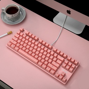K300 Mechanical <strong>Keyboard</strong> Wired Green Axis Game Gaming Desktop 87-<strong>key</strong> <strong>Computer</strong> <strong>Light</strong>-emitting <strong>Keyboard</strong> - Product Image 5