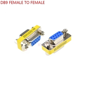 ตัวเชื่อมพอร์ตอนุกรมตัวเมีย9Pin DB9เป็นตัวเมียตัวเชื่อมต่อ D-Sub RS232 COM ช่องเสียบ9Pin อะแดปเตอร์เปลี่ยนเพศขนาดเล็ก9P - Product Image 2