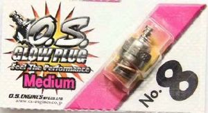 News Original OS No.8 <strong>O.S.</strong> OS8 Medium Plug Glow Plugs GPN8 for OS <strong>Engine</strong> Parts - Product Image 2