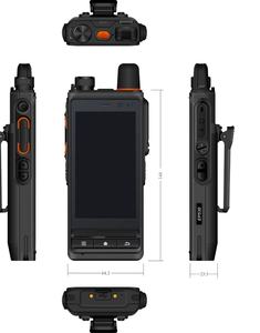 Walkie Talkie professionale TDTECH EP530 4G POC con copertura globale interfono intelligente per rete pubblica a prova tripla - Product Image 4