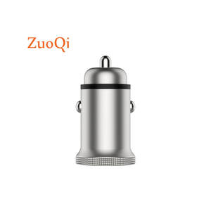 快速充电手机车载充电器USB车载充电器12V/24v车载适配器，带迷你尺寸双端口 (5V/4.8A/24W) - Product Image 6