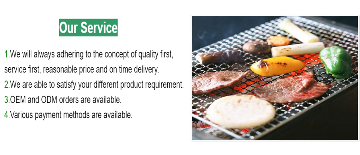 Outdoor BBQ Accessories Chrome Plated Round Wire Grill Basket