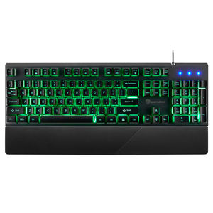 لوحة مفاتيح ألعاب SHIPADOO بتصميم 104 مفتاح، ألوان زاهية، مسند يد كبير قابل للفصل، أزرار شفافة بإضاءة خلفية GK60 - Product Image 3