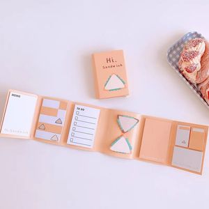 Nhỏ tự dính nghiêng cắt dính ghi chú ghi chú văn phòng văn phòng phẩm ghi nhớ Pad đánh dấu cờ Tab cho thư mục sách đọc ghi chú - Product Image 1