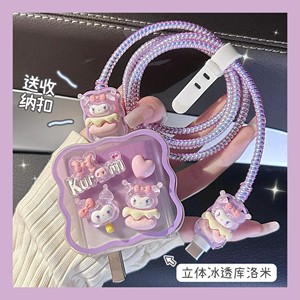 เคสป้องกันสายข้อมูลน่ารักสำหรับมือถือ20W ที่ชาร์จ1413 Apple 12Promax - Product Image 3