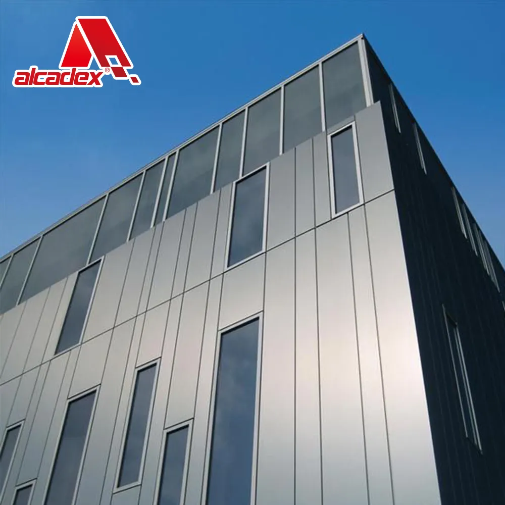 Outdoor ACP Cladding Sheet Wall Decoration ACM Panel Aluminum Composite Panel aluminio compuesto 4mm exterior building facade